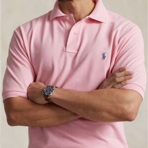Ralph Lauren Pink Polo Shirt Classic Fit large